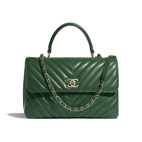 chanel green flap bag|chanel flap bag agneau.